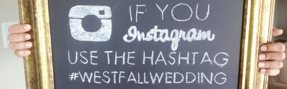 5 Tips for Creating a Wedding Hashtag